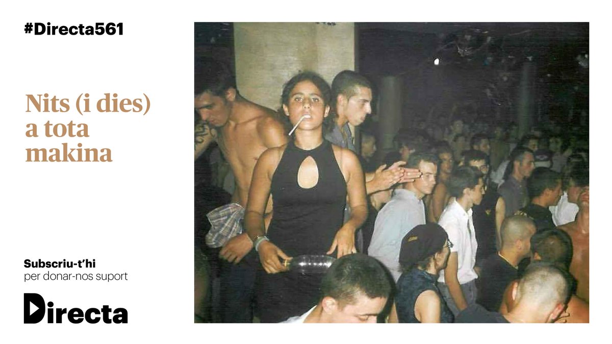 La_Directa's tweet photo. #EXPRESSIONS | Als anys noranta va sorgir una escena d’oci nocturn marcada per grans locals en polígons d’extraradi, música hiperrítmica, drogues sintètiques i una imitació estètica de la cultura skinhead.
 
✍️ Per @JuliaMas10
 
▶️ https://t.co/0mWkzyixxh
#Directa561 https://t.co/ZMchpVTpfX