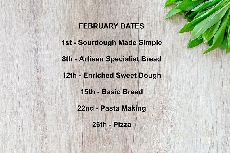 JANUARY AND FEBRUARY DATES