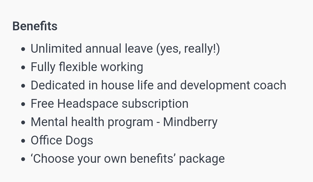 This is why @SteveBartlettSC  is one of the most incredible influences in the world of business. The benefits his company offers are just outstanding 👏#bemoresteven