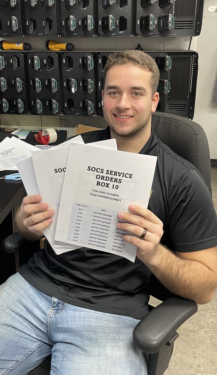 Recognizing UPSer Nick Bros for his organization and doggedness in returning the MDAs. Thank you, Nick! We couldn’t do this without you! #thankaUPSer #Praise4Plains