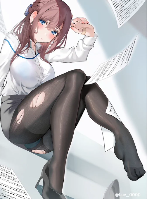 いてて… 
