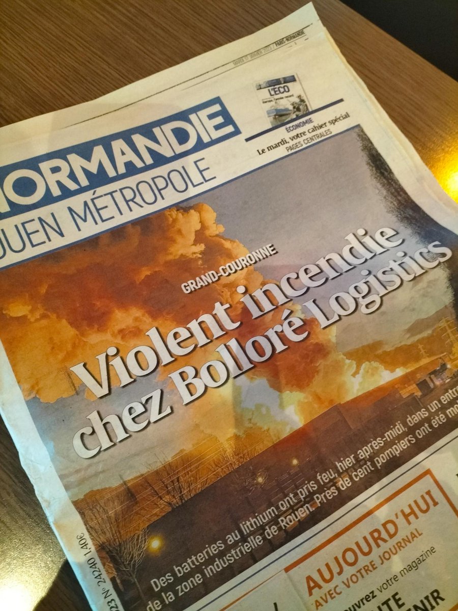 EchelleInconnue's tweet photo. #Incendie #BolloreLogistics #GrandCouronne #Rouen Nous voulions l'inviter, l'actualité nous a rattrapé : @PaulPoulain11, spécialiste des #risques et des #impacts #industriels sera l'invité &amp; l'intervenant du @doctoratsauvage d'@EchelleInconnue le lundi 6 février à 19h00 https://t.co/9XITO4A9ZX