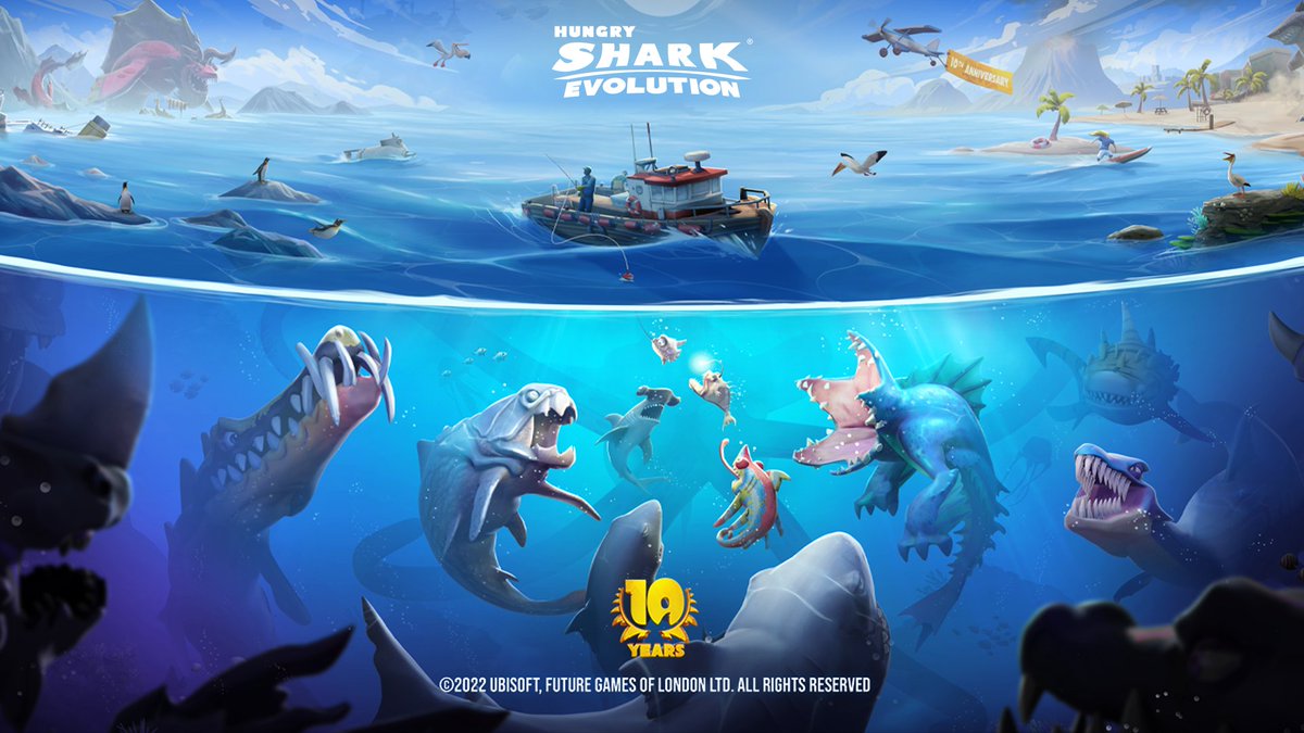 Hungry Shark on Twitter: "It's hard to believe it's been 10 years since