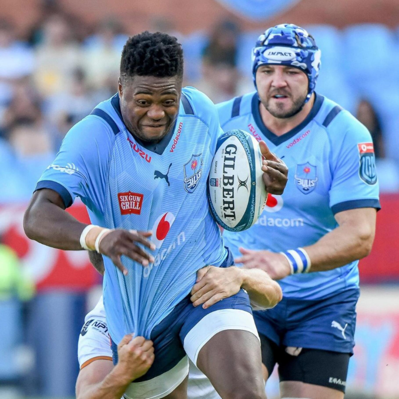 ultimaterugby's tweet photo. Bulls look to make it two from two against Lyon 🐂