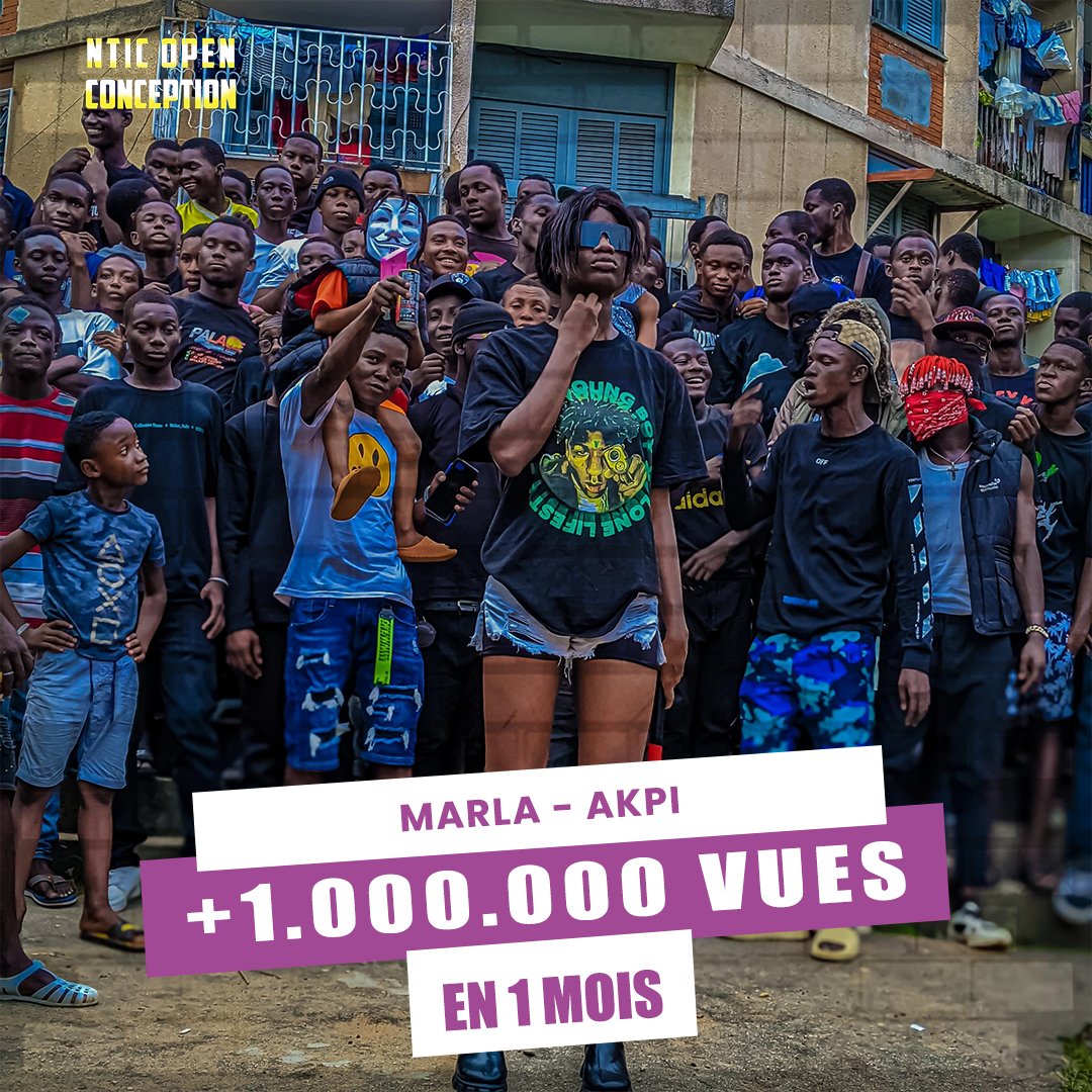 consultant225's tweet photo. Boom 🥳
1 millions de vues en 1 mois pour AKPI avec Marla + Tchaikabo et Tripa Gninnin 👏👏
- + - + -
#nticopenconception #rapivoire #PUNCHLINE #traceafrica #traceurban #lemicivoire #hiphop #hiphopivoire #rnb #rnbsinger #rapivoirien #team225 #musicurban https://t.co/cCqSTglPiK
