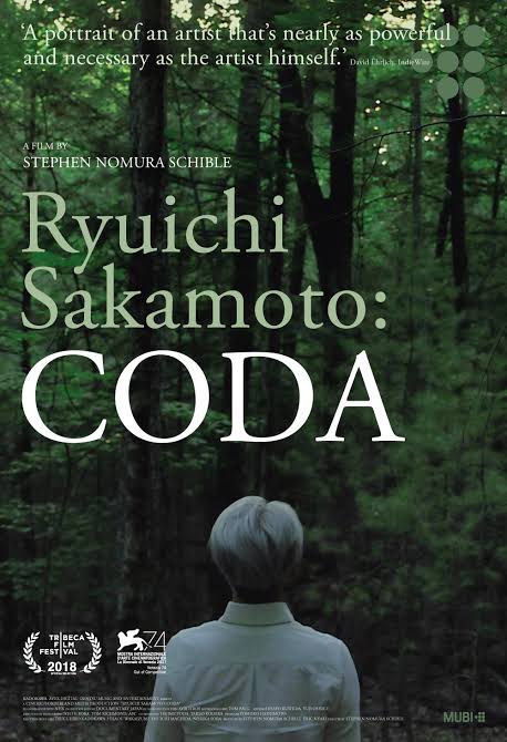 Happy birthday, Ryuichi Sakamoto. The documentary Ryuichi Sakamoto: Coda (2017) available in Mubi US. 