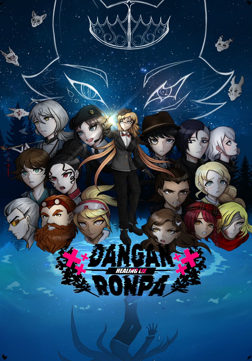 HealingLie's tweet photo. 16 students are forced to be in a killing game on a pioneer camp. Who will survive and who will die? It’s up to you! Danganronpa: Healing Lie is estimated to have over 20 endings! Join the discord for more info!
#Danganronpa_Healing_Lie #fanganronpa

https://t.co/vVqitf2SJ7 https://t.co/aXEdwiXUG2