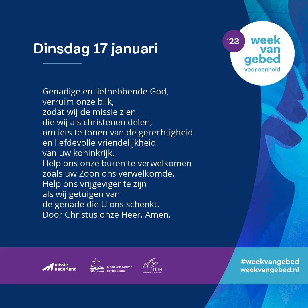 vreugdenvrede's tweet photo. Bid je mee deze week? 🙏
#weekvangebed #missienederland #eenheid https://t.co/wc8hzzQeCO
