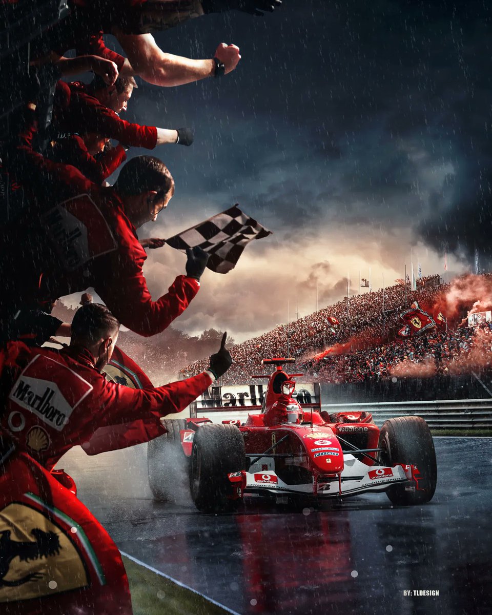 TLdesignn's tweet photo. Before  /  After

Michael Schumacher edition https://t.co/MbpCs2w0Ro