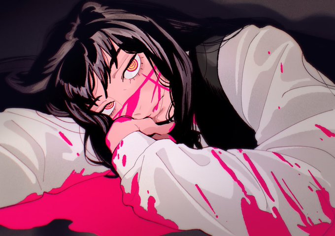 「pink blood」 illustration images(Latest｜RT&Fav:50)