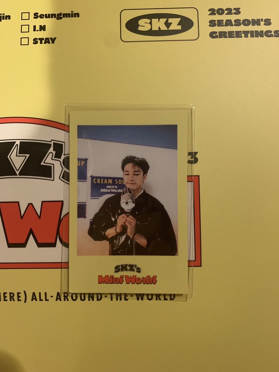 seungminamon's tweet photo. Stray Kids スキズ シーグリ 特典 ポラロイド 交換

【譲】BangChan バンチャン チャニ (黄色 zoo)
【求】LeeKnow リノ イリノ (黄色 白 どちらでも可)

リプでもDMでもどちらでも構いませんので、
お気軽にお声掛けください🙇🏻‍♀️ https://t.co/yA7uxrdaXD