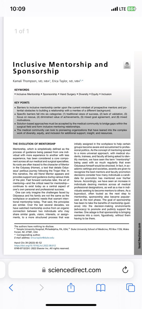 Kamali_Thompson's tweet photo. It’s one thing to talk about change. It’s another to be a part of change.

Change the literature, change the perspective, change the narrative. 

Very proud to be part of this project. One small, but necessary, step for the orthopedic world. https://t.co/AUweLYpJBS
