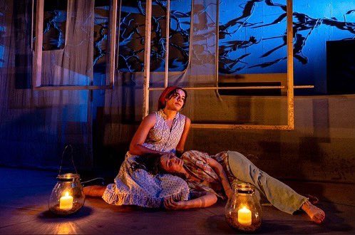 freeYOURstyleCo's tweet image. PRESS NIGHT for ‘IN THE NET’ at @jermynstreettheatre 🎭
With #MovementDirection from #FYSCOs @NadiaSohawon 
Prod-WoLab
Writer-Misha Levkov
Director-Vicky moran
Set/Costume-Ingrid Hu
Lighting -Jonathan Chan
Sound-Matt Eaton
Projection-Dan Denton
Dramaturg-Frey kwa hawking