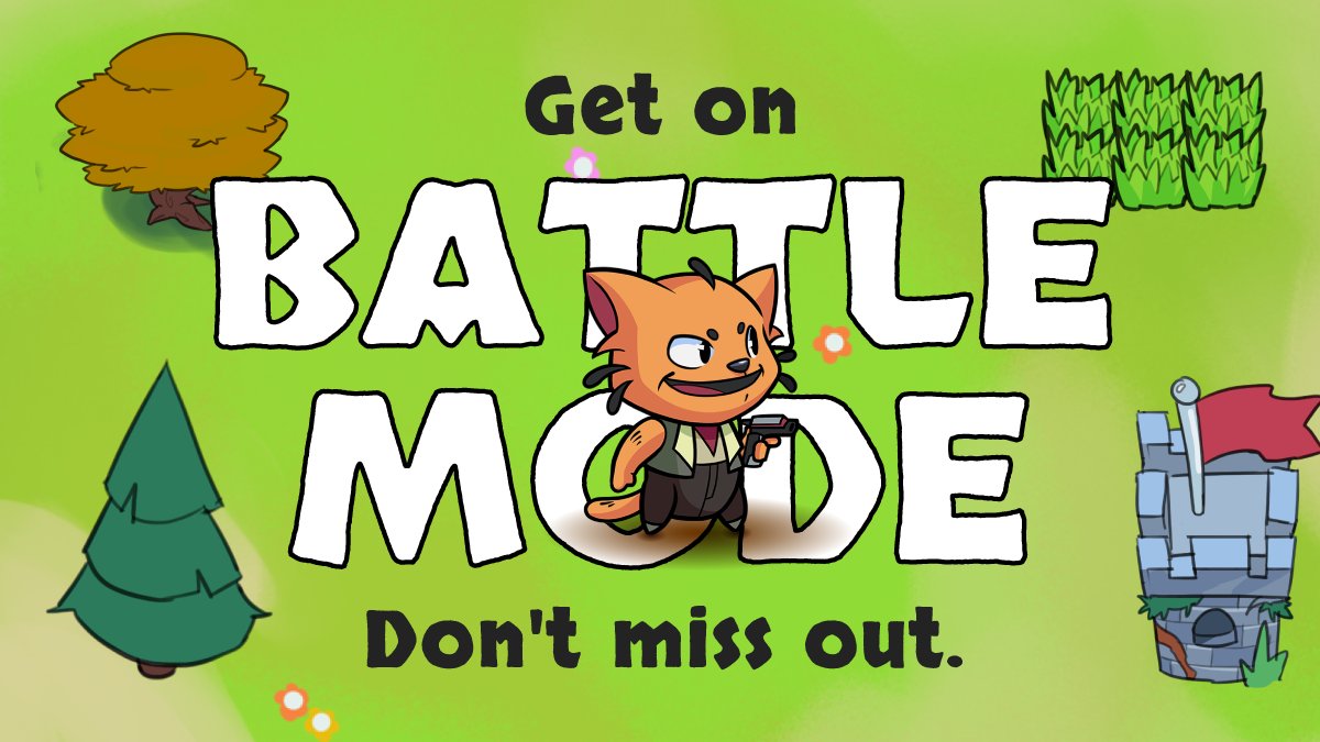bitcatgame's tweet photo. Get on battle mode. Bitcat game is launching soon😜💣
https://t.co/NwFeUQJ8Fy #BitcatGame https://t.co/qCVOO2pNSp