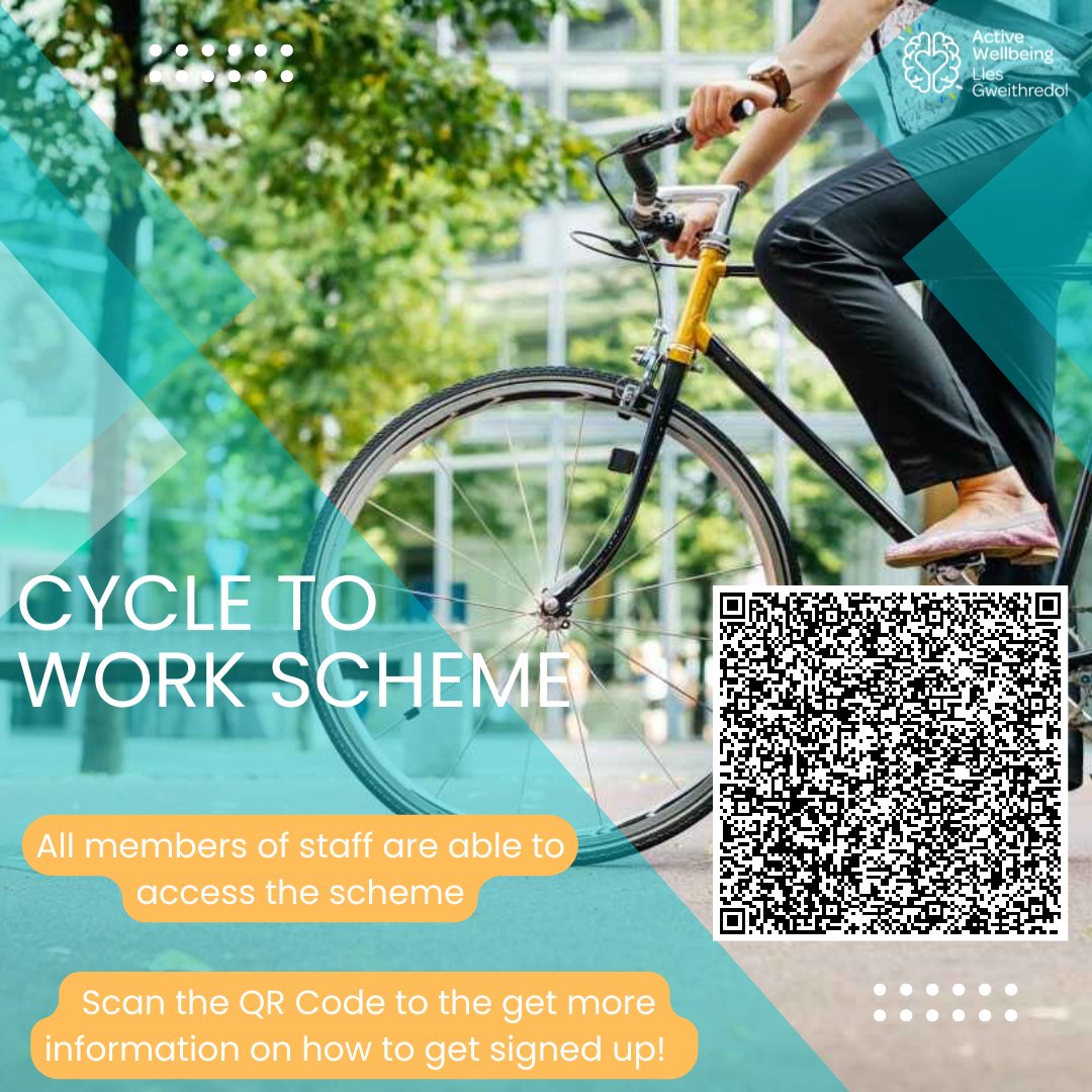 Want to know more about the <a href="/CAVC/">Cardiff and Vale College | Coleg Caerdydd a’r Fro</a> cycle to work scheme? Scan the QR code below!

🚴🚴‍♀️🚴‍♂️

👇👇👇

@CavcActive