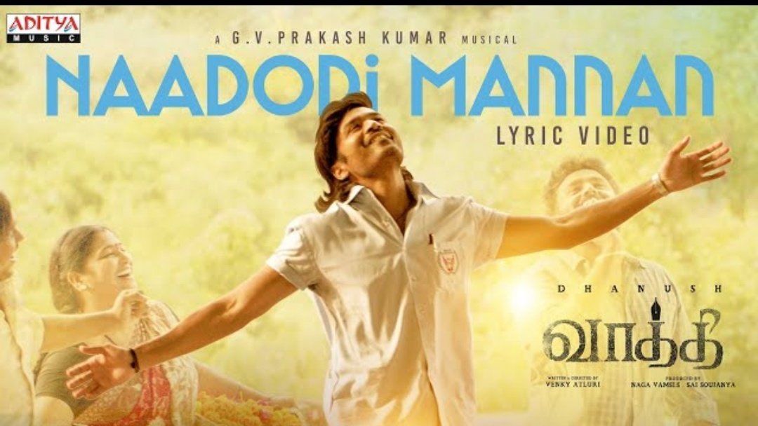 karthickbe05's tweet photo. #Vaathi
#VaathiSecondSingle - 👌👌👌
Both the songs are too good @gvprakash https://t.co/7DJJC5rgdO