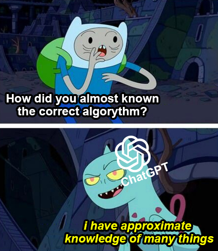 PR0GRAMMERHUM0R's tweet image. Come grab your friend, it&apos;s OpenAI Tiiiimeeee reddit.com/r/programmerhu…