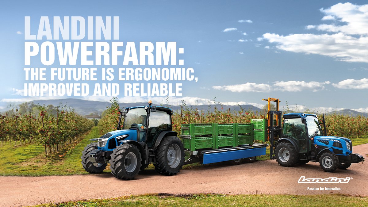 ArgoTractors's tweet photo. Find out more about #Landini Powerfarm: new specifications, increasing functions and modern Italian design serving International markets.
Read what's new with #Powerfarm> https://t.co/gGYNTi51Dm https://t.co/EqyOkuo1aj