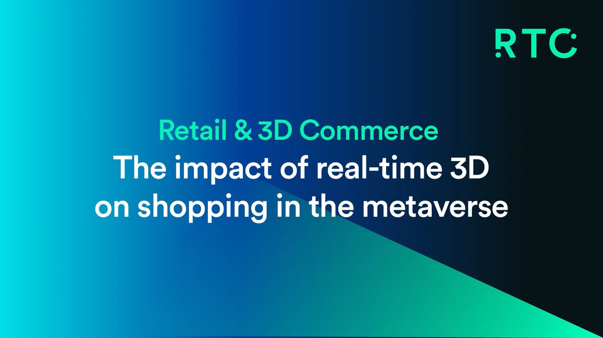 rapidpipeline's tweet photo. Report and session recordings of DGG’s #RTC 2022 session curated by @mlimper_cg and @Felix_dgg are now available! For insights into the impact of #realtime3D on shopping in the metaverse, check out both links.  

👉https://t.co/xjT6JKb8XN    

👉https://t.co/ghmpbn687W https://t.co/G7ojNj8rSY