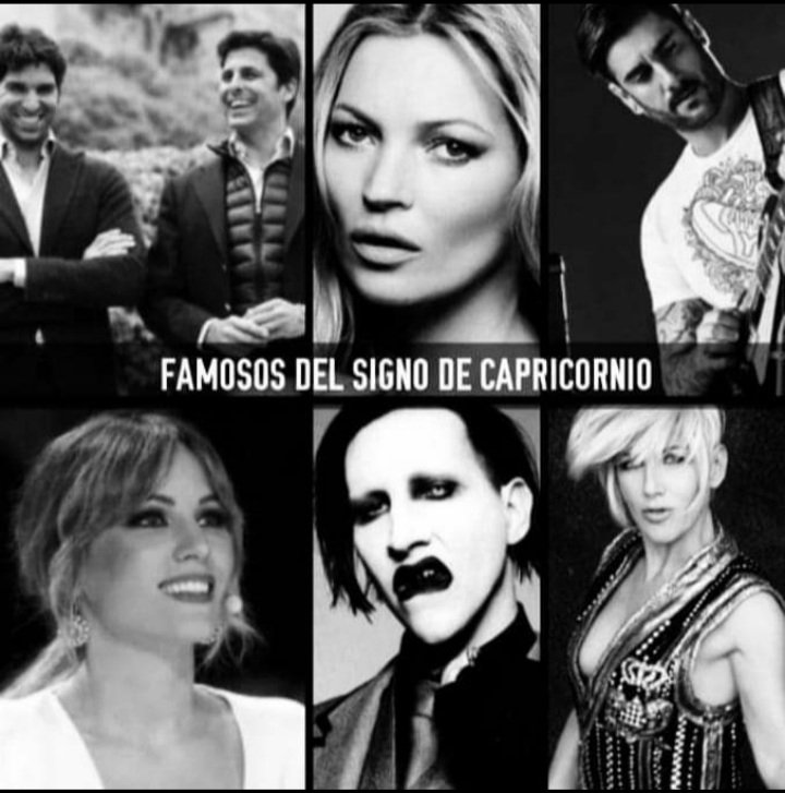 Z O D I A C O 

Famosos del signo de #Capricornio 

#Horóscopo #Zodiaco #Astrología #FelizMartes
