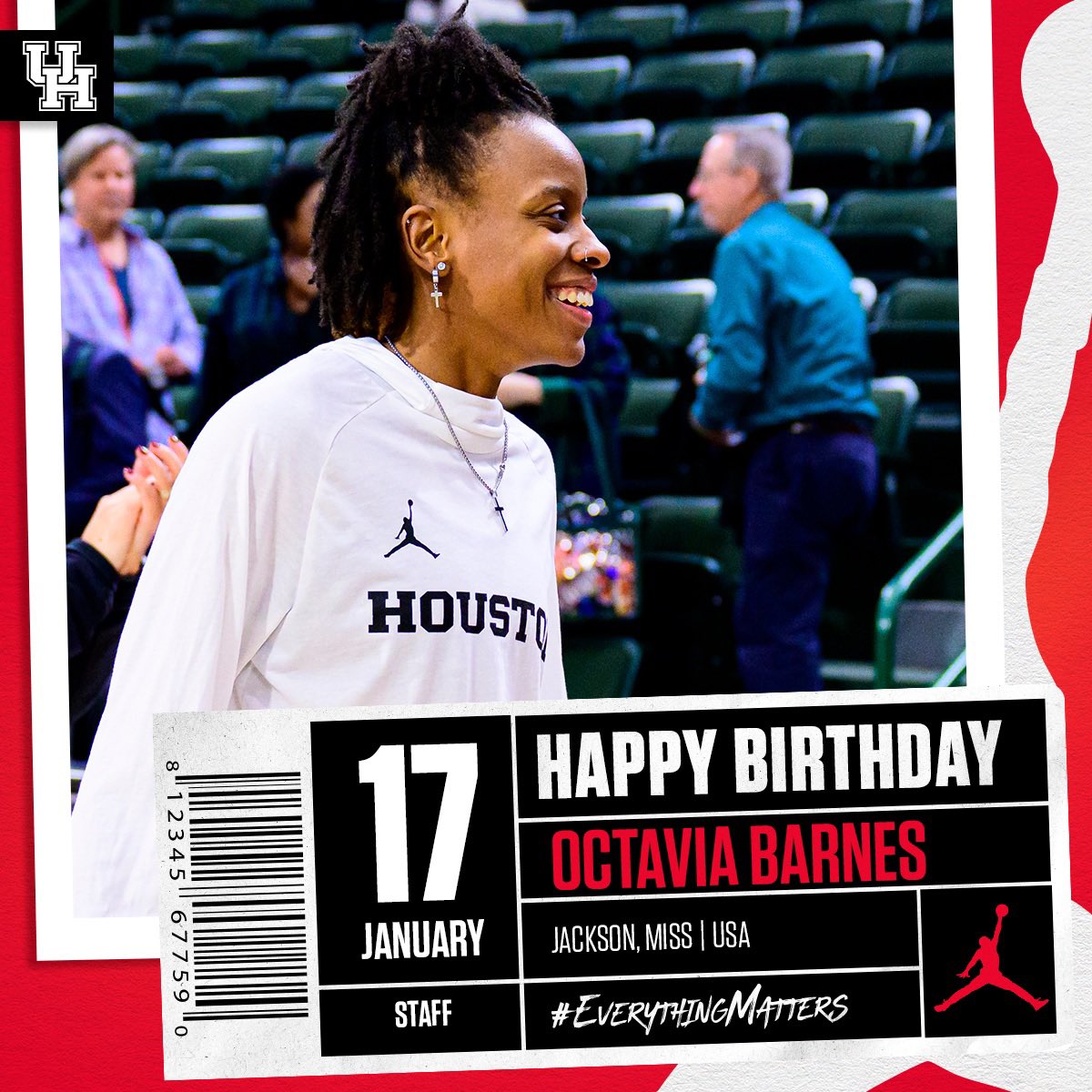 Join us in wishing <a href="/octaviabeee/">Coach O✨</a> HAPPY BIRTHDAY 🎉🎂🎈we appreciate everything you do!!!

#EverythingMatters x #GoCoogs