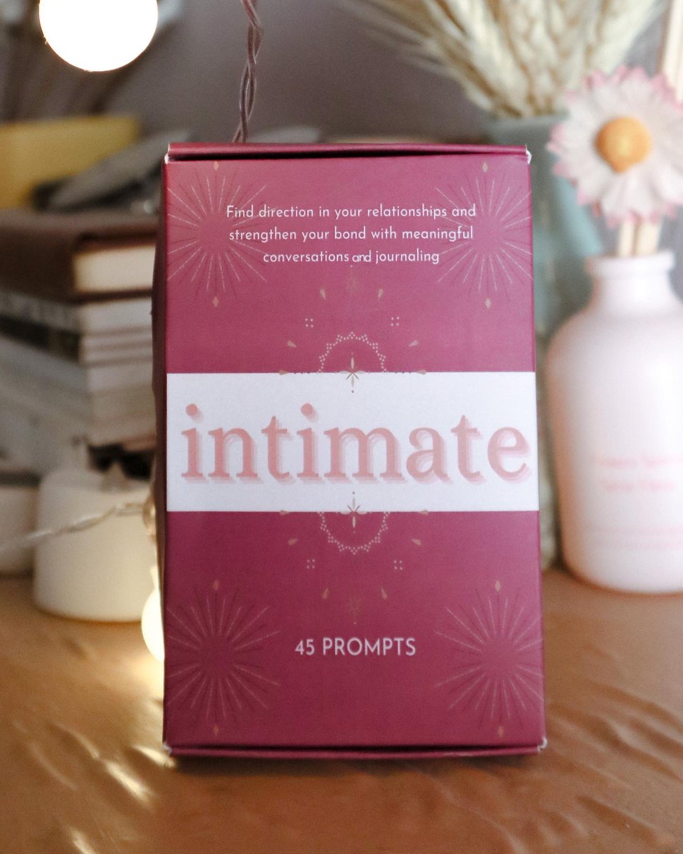 _heartsbydesign's tweet photo. We’re super excited to officially release the intimate - journaling prompts for building stronger connections in your relationship.

The intimate deck is available now for N7,500

#heartsbydesign https://t.co/bykU0MGaAf