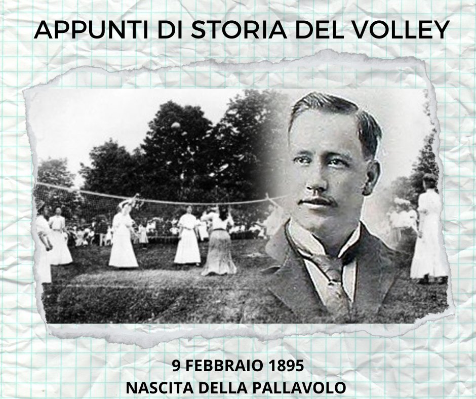 #9febbraio 1895. Grazie a William G. Morgan, all'Università YMCA di Holyoke, nel Massachusetts (USA), nasce la pallavolo. Nello stesso giorno, nel 1952, a La Plata, in Argentina, nasce Julio Velasco. Il caso non esiste... <a href="/Federvolley/">Federvolley ⭐️⭐️⭐️⭐️⭐️⭐️⭐️</a> #velasco #volley #morgan <a href="/FIVBWorIdLeague/">FIVB World League</a>