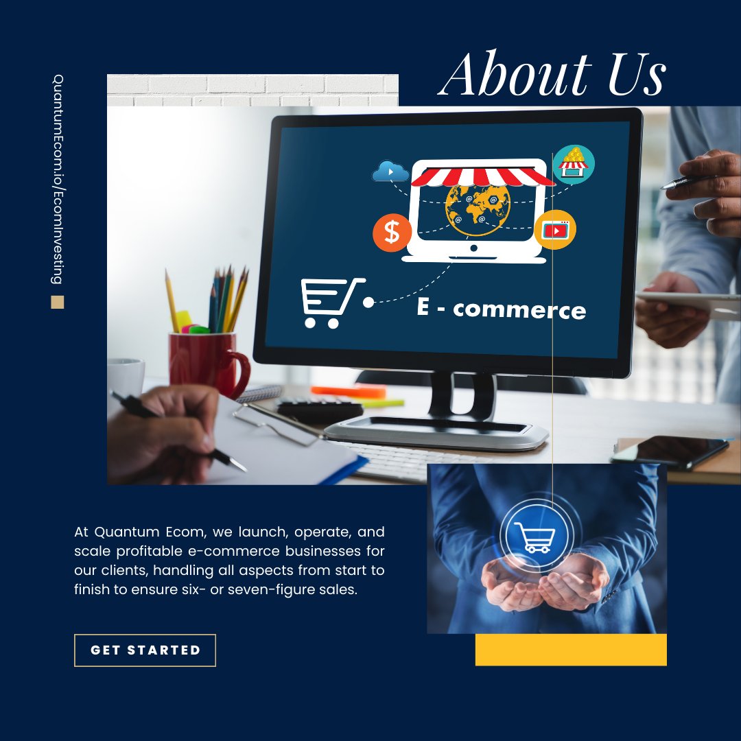QuantumeCom's tweet image. At Quantum Ecom, we offer our clients a unique way to expand their portfolios and generate cash flow with a digital asset.
For more information, visit QuantumEcom.io/WeBuildStores. 
#EcomInvesting #EcomAutomation