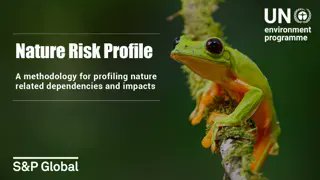 📢 OUT NOW at #WEF23: New methodology for profiling nature-related risks.

To safeguard the business world, and the 🌍, changes are needed in how the financial sector understands, assesses &amp; acts.

More by <a href="/unepwcmc/">UNEP-WCMC</a> and <a href="/SPGSustainable1/">S&P Global Sustainable1</a>:bit.ly/3WfUhX8