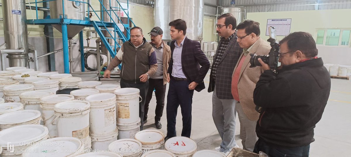 CDOHaridwar's tweet photo. @CDOHaridwar @prateekjainIAS
visited "Only and Surely Organic" Honey Processing unit to link Beekeepers with the processing plant and to ensure better marketing opportunities
@MygovU 
@SecyRDUK 
@UTTARAKHANDSRLM
@DmHaridwar 
@PIBDehradun https://t.co/knAS8Pzymk