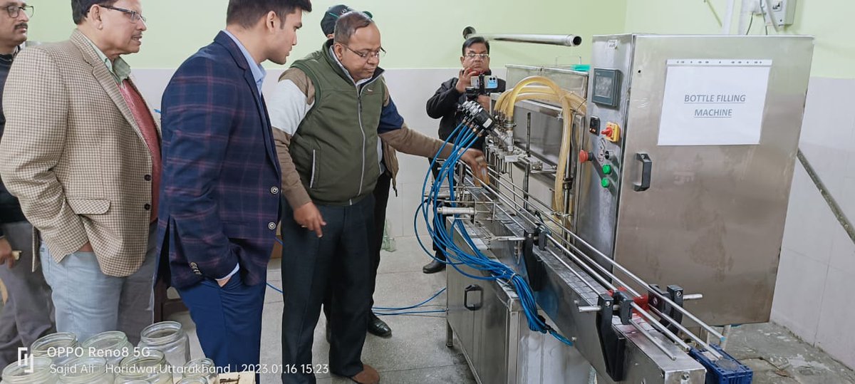 CDOHaridwar's tweet photo. @CDOHaridwar @prateekjainIAS
visited "Only and Surely Organic" Honey Processing unit to link Beekeepers with the processing plant and to ensure better marketing opportunities
@MygovU 
@SecyRDUK 
@UTTARAKHANDSRLM
@DmHaridwar 
@PIBDehradun https://t.co/knAS8Pzymk