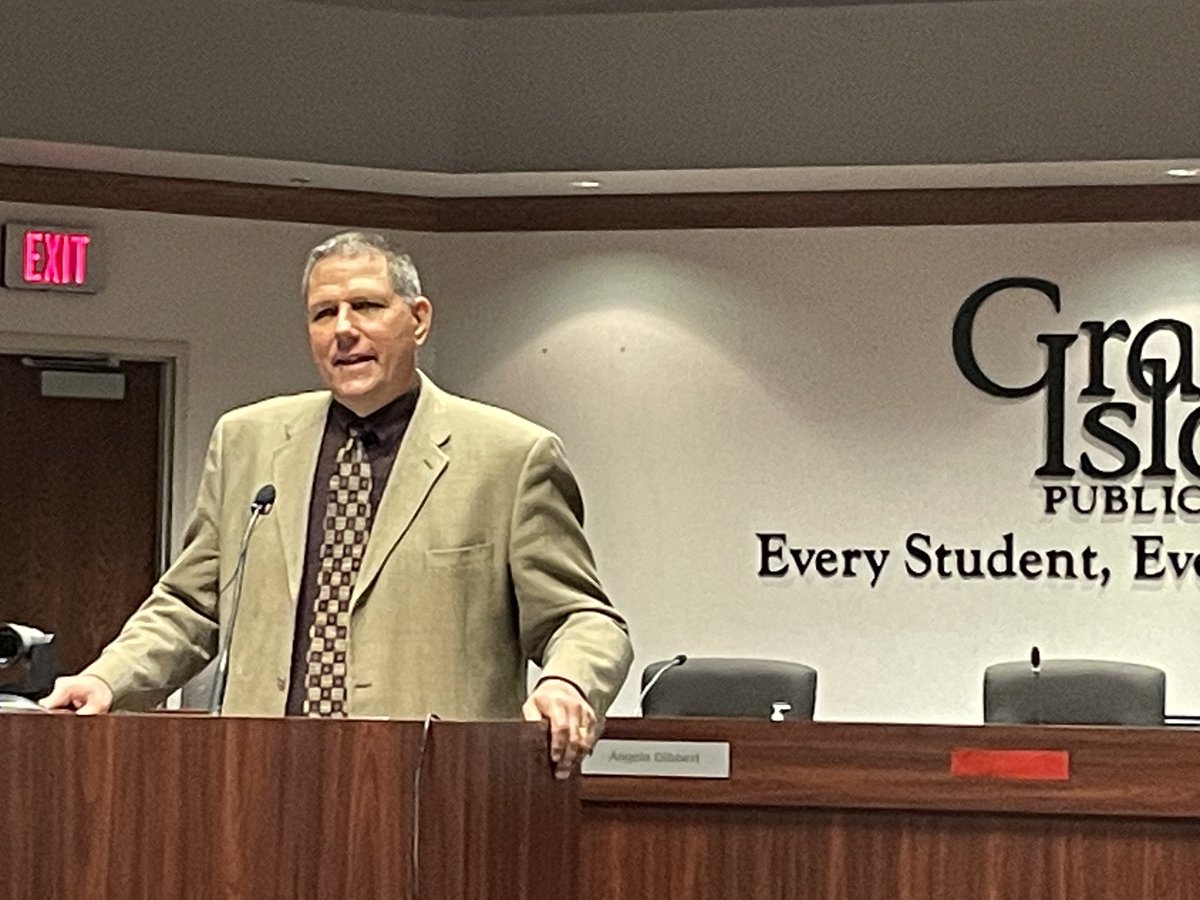 DrSchoolSafety's tweet photo. Greetings to our new Interim Superintendent, Mr. Matt Fisher as he does his introductory press interview, January 17, 2023. Welcome to Interim Supt Fisher!
#1GIPSforALL
#WeAreBoldlyGIPS
@GIPublicSchools https://t.co/tzclTOrhqC