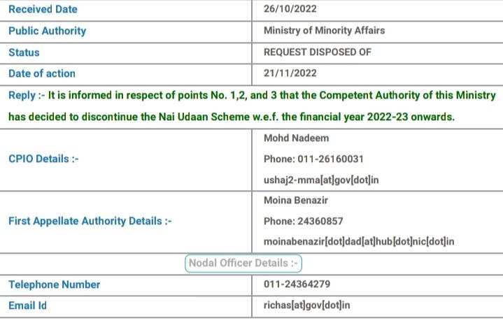 Ahmadfhputtur's tweet photo. @BJPMinMorcha Meanwhile fact from RTI says: https://t.co/b9dZ4t8T6U