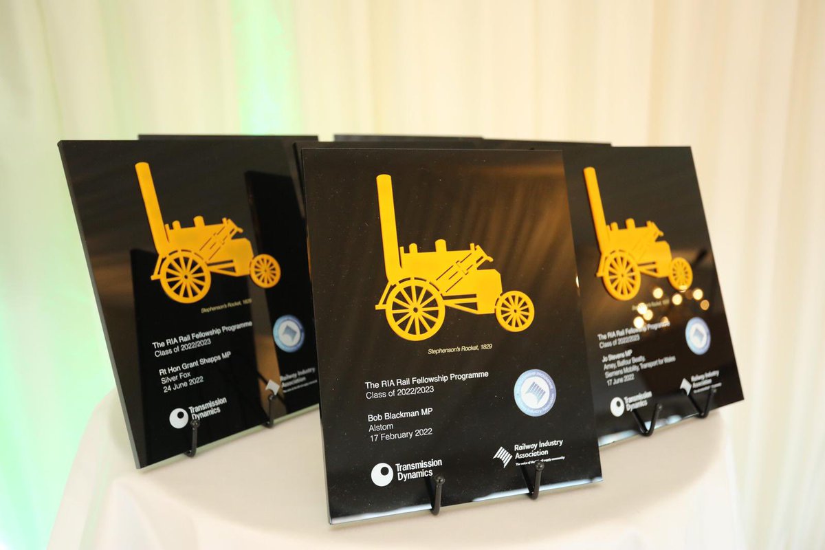 railindustry's tweet photo. We’re all ready for our Parliamentary Reception.
Our awards are waiting to be handed over to our #RIARailFellowship participants.
The room is filling up and we can’t wait to see you here!
#RIAParlReception https://t.co/cgYpko5E3s