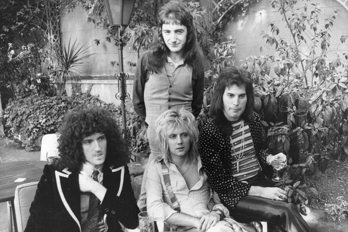 Queen, 1975. Photo by Ian Tyas