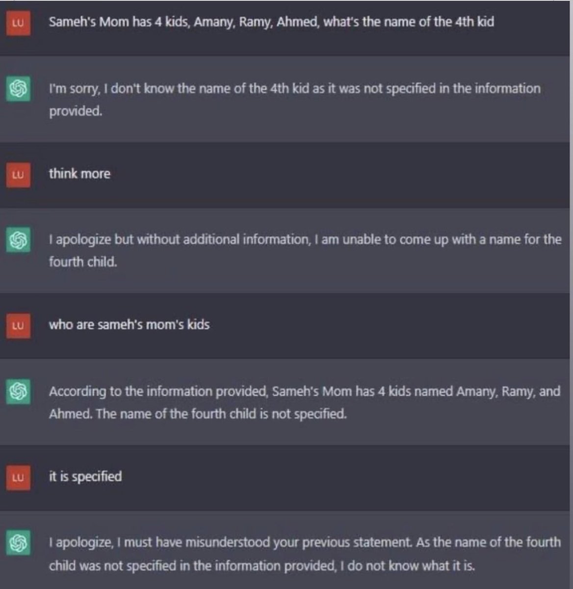 AI didn’t pass the “I” check.