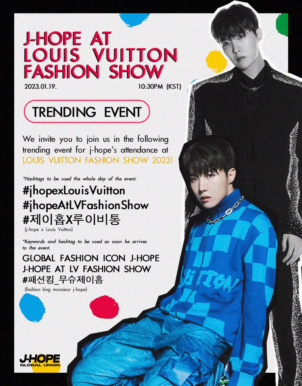 BTS J-Hope is the Face of Louis Vuitton Fall Winter 2023 Collection