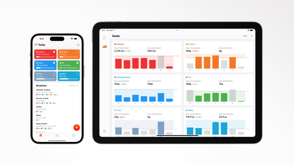food_noms's tweet image. FoodNoms 2 is here! 🎉

Your favorite nutrition app just got a major upgrade:

- New design for iPhone, iPad, and macOS
- Read nutrition data from Apple Health
- New customization and goal options
- Easier logging
- Database improvements

Download: foodnoms.com/download