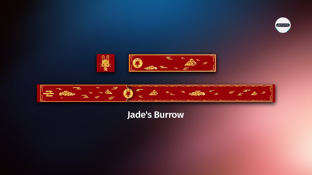 FREE EMBLEM: Jade’s Burrow | #Destiny2 Code: TNN-DKM-6LG