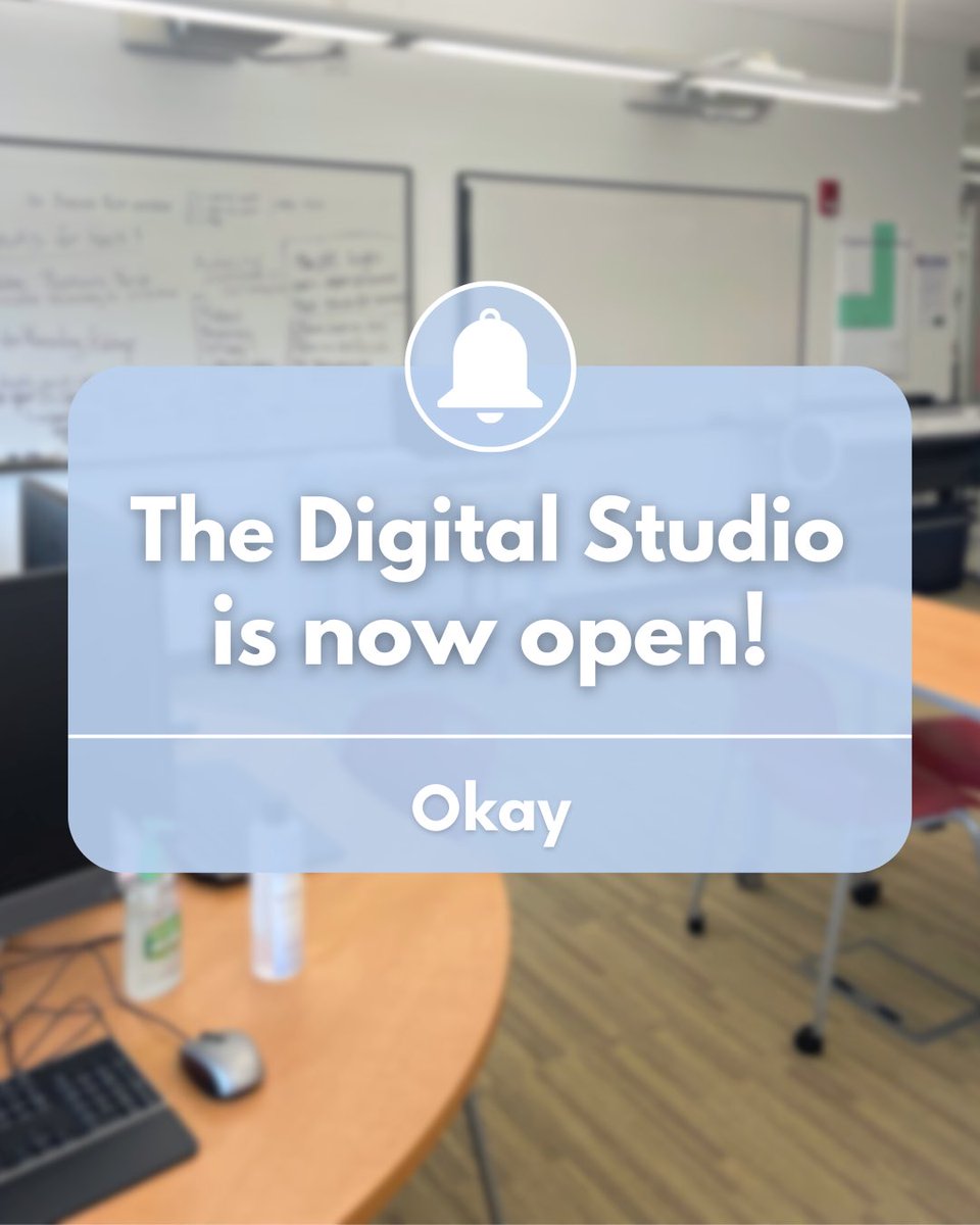 The Digital Studio is now open for the Spring 2023 semester! 👩‍💻

📝Click the link in our bio to schedule an appointment today!

#FSU #WritingCenter #CollegeWriting #Undergrad #GradSchool