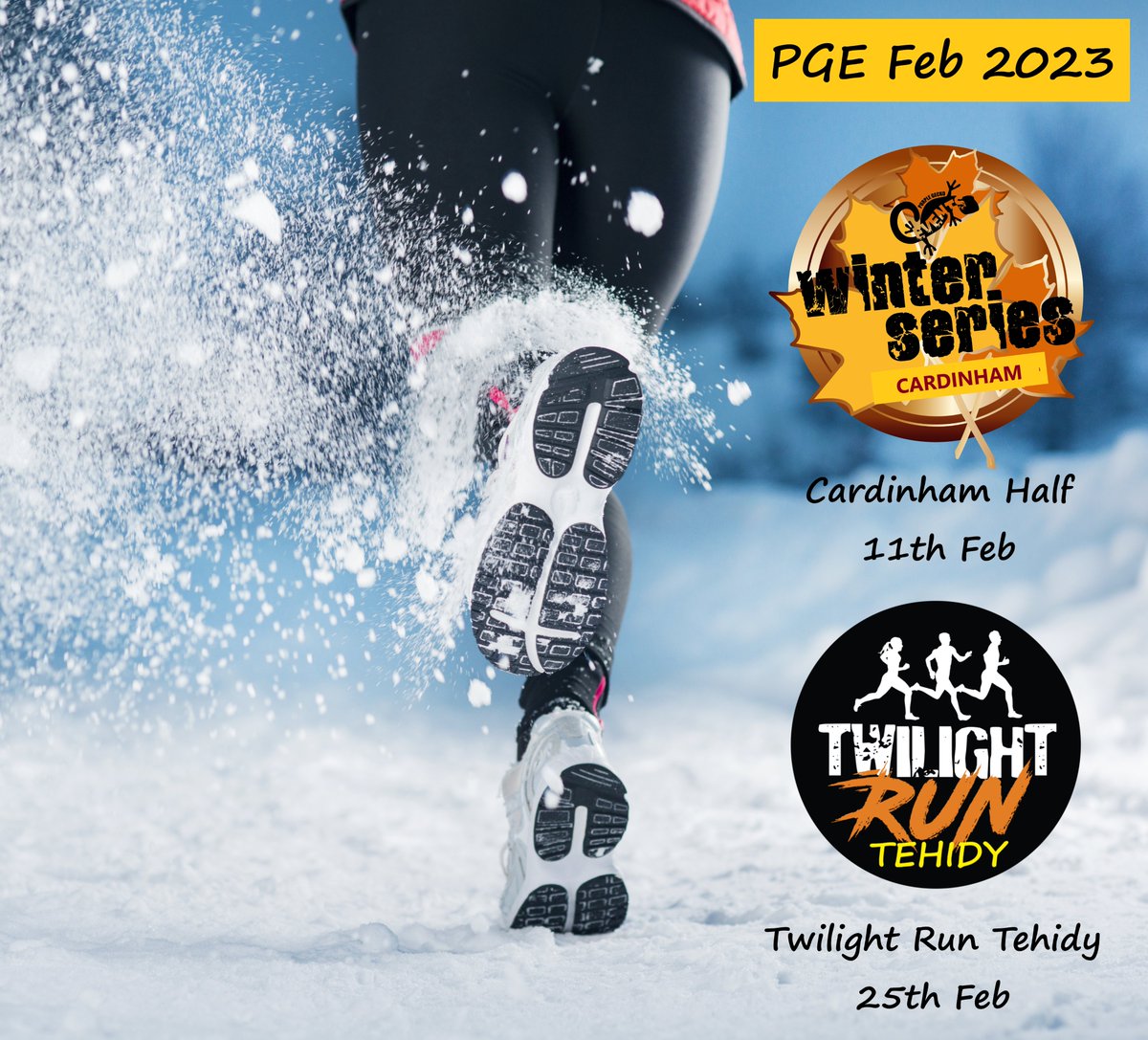 PurpleGeckoEven's tweet photo. We have two events with 4 different distances to choose from in February! Starting with the Cardinham Half of Sat 11th Feb:)
https://t.co/EimFIJ0zEA
Tehidy Woods 
https://t.co/mVFCBCPGHQ
#purplegeckoevents #trailrunning #halfmarathon #canicross #10k #5k #funrun #twilightrun https://t.co/3R8gTel3gR