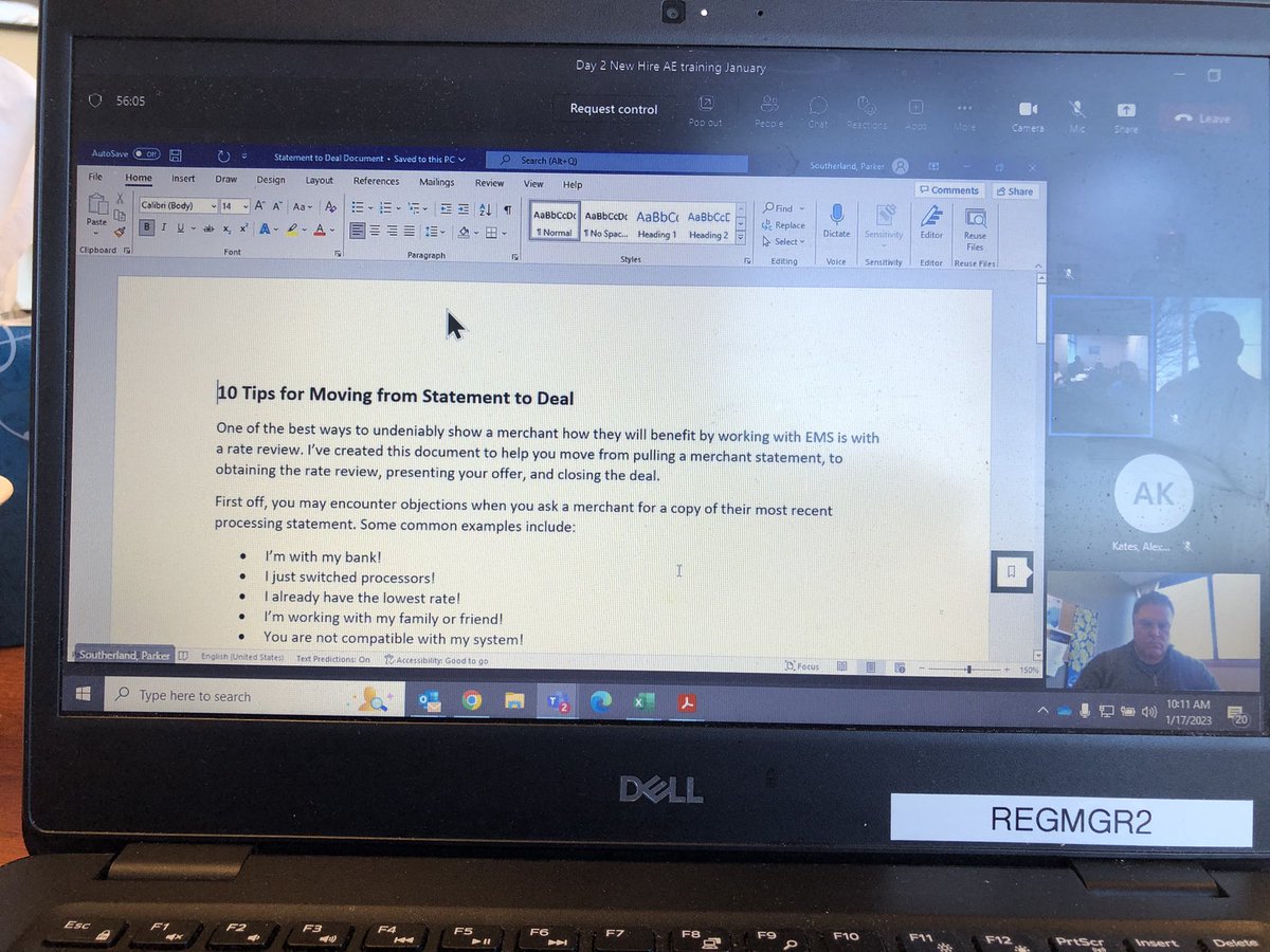 Parker’s day2 training…let’s go rookies!!! The start of being GREAT! <a href="/EMSInsider/">EMSInsider</a>