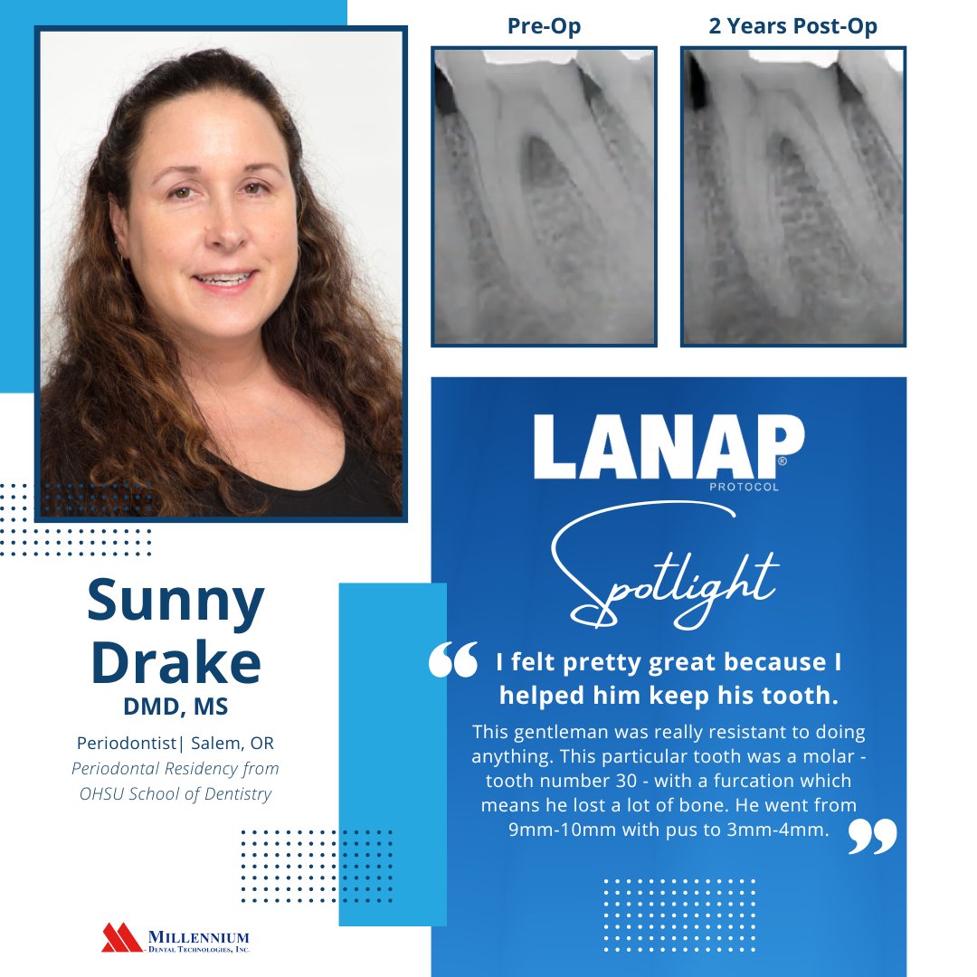PerioLase4LANAP's tweet photo. LANAP & LAPIP Case Spotlights β A paradigm shift in periodontal therapy.
#TechTuesday #LANAP #LAPIP #PerioLaseMVP7 #PerioLase4LANAP #LANAPfamily #PerioLase #Dentistry #DentistsofTwitter https://t.co/FKue6COzfG