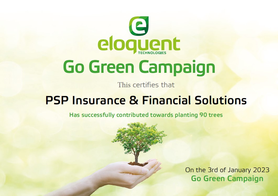 Working with Eloquent Technologies, we helped to reduce our carbon footprint but contributing to the planting of 90 trees.
