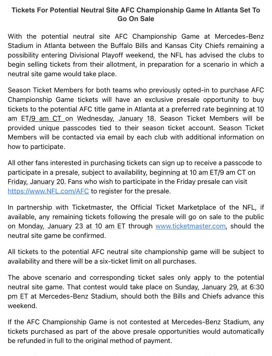 chiefs tickets for sunday's game