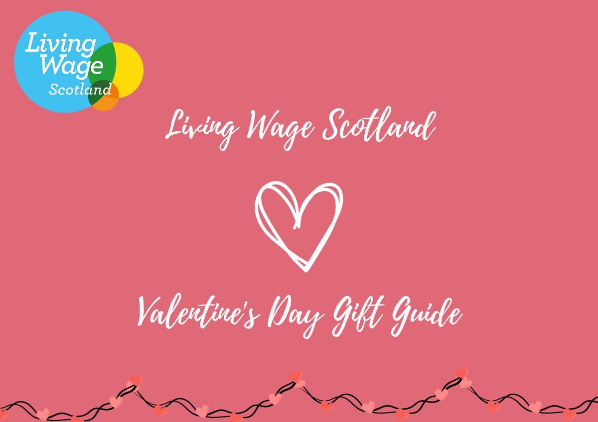 Our Valentine's Day Gift Guide for 2023 is live! 💞💗

With gift ideas from 14 accredited #LivingWage employers, there is a gift for everyone in this guide. 

Read it here: bit.ly/VALGUIDE
