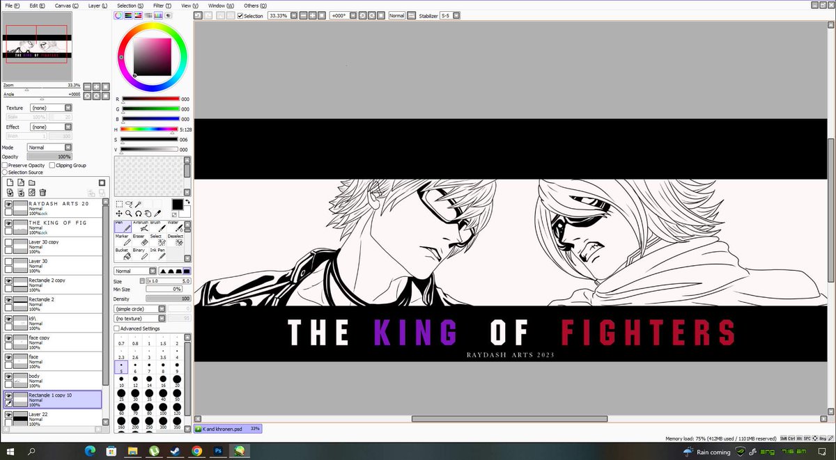 Raydash30's tweet image. Classic Rivalry 
#kdash #k9999 #khronen #kof #kofxv