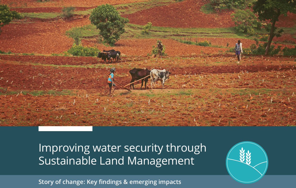 *LAND* 🌱Our 1st Story of Change. In Ethiopia 85% of land is considered to be degraded. In collaboration with WLRC, @IFPRI & @IRCWASH, our research shows the benefits of Sustainable Land Management in securing water for livelihoods and household use. reachwater.org.uk/resource/impro…