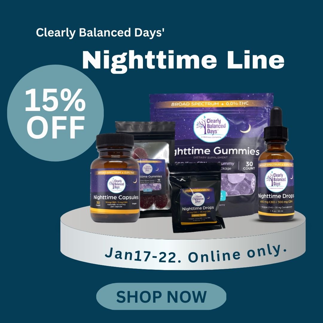 ClearlyCBD's tweet photo. #cbg #cbn #cbd #nighttime #sleep #relax #goodnighteveryone #sale #discount #shopsmall https://t.co/4LDJTx40eQ