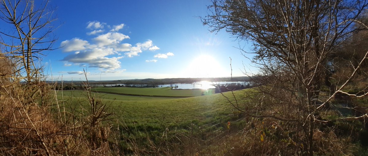 SMooreHereford's tweet photo. Crackin' view of the sea from #SuttonWalls (central #Herefordshire)
#floodlands https://t.co/1MlH9Y40O6